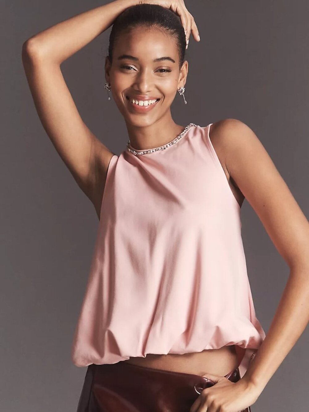 Anthropology Maeve Crystal Top NWT!!!!! size Medium
